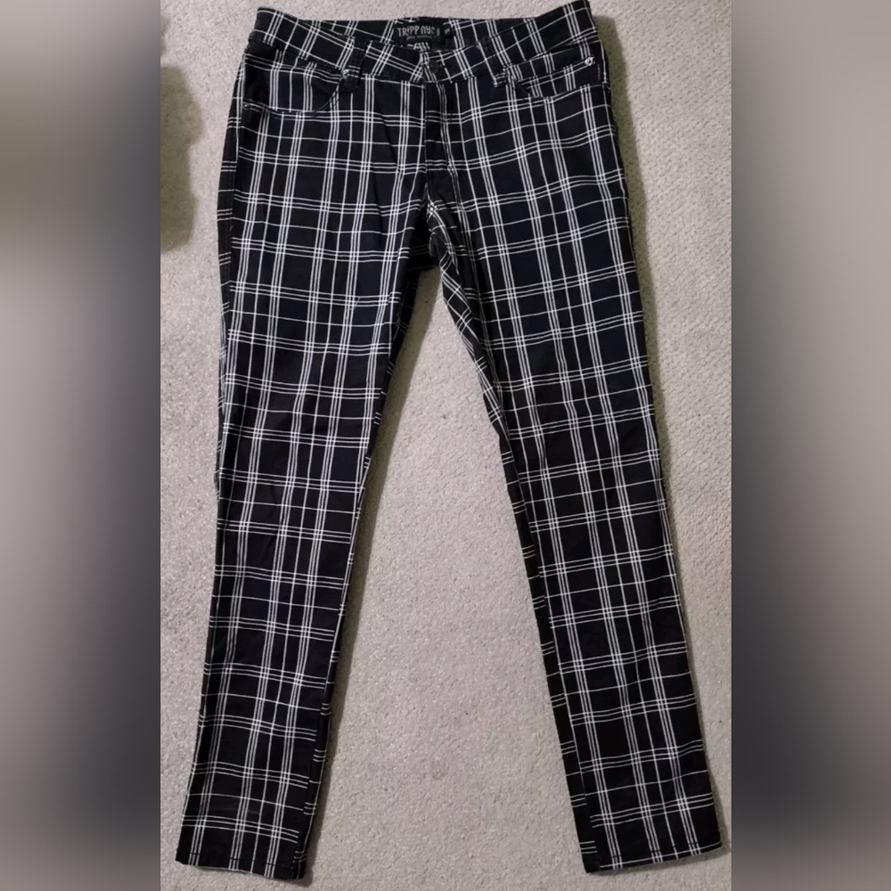 Tripp NYC Daang Goodman Plaid Pants